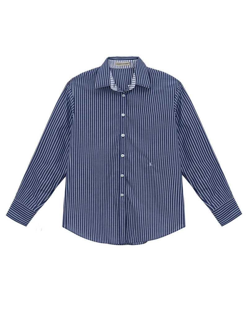 Classic Shirt - Blue/White Stripe