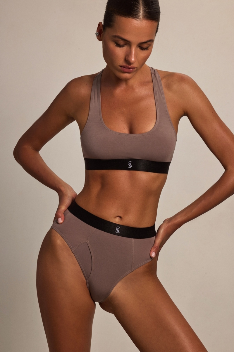 Brownie Modal High-Waisted Brief