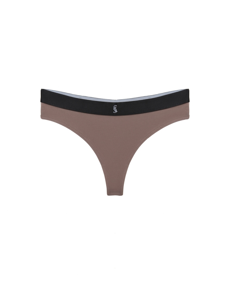 BROWNIE MODAL THONGS